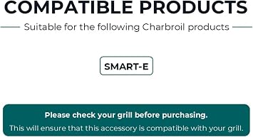 Char-Broil SMART-E Griddle for Electric BBQ, Porcelain Enamelled Steel