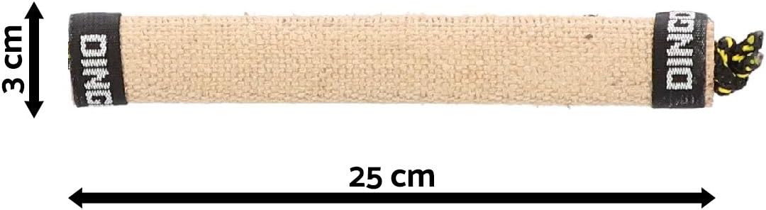 Dingo Gear Jute Roller Bite Tug No Handle Reinforced for Bite Training K9 IGP Fun S00154