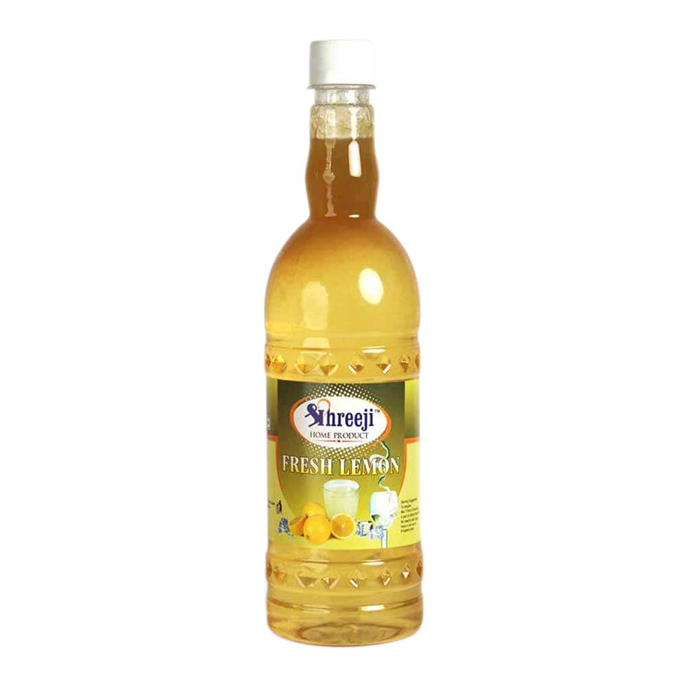 SHREEJI Fresh Lemon Syrup Mix with Water for Making Juice Pet Bottle, 750