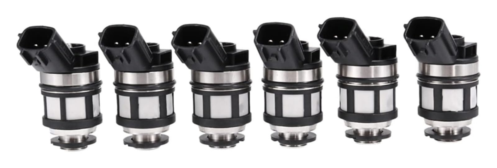 Qwqwfa One Color Petrol Fuel Injector For Xterra For Quest For Frontier For Pathfinder 3.0L .3L 1999-2004 16600-38Y10 / 16600-5S700 Fuel Injector 6Pcs