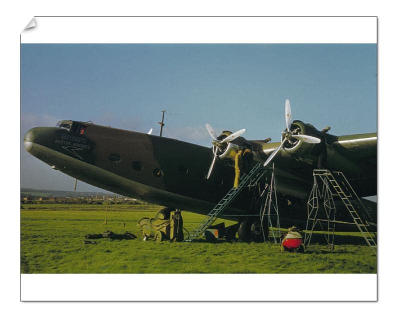 Media Storehouse10x8 Print of Armstrong Whitworth Ensign (701997)