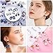 Caffox Hypoallergenic Earring Posts and Backs, 1800pcs Stainless Steel Stud Earring Kit with Earring Base Studs, Earring Backs and Jump Rings for Clay, Resin, Pearls, Jewelry Making and Crafting