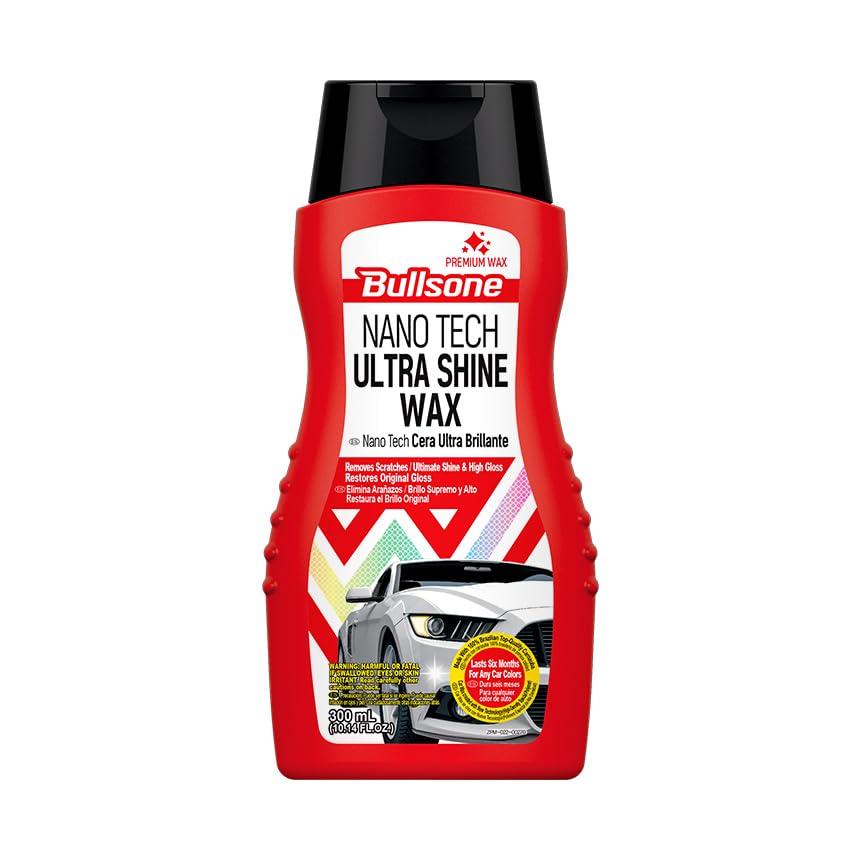 Nano Tech Ultra Shine Wax (300ml) for Body surface/Scratches/Car Shining Wax (Made in Korea)
