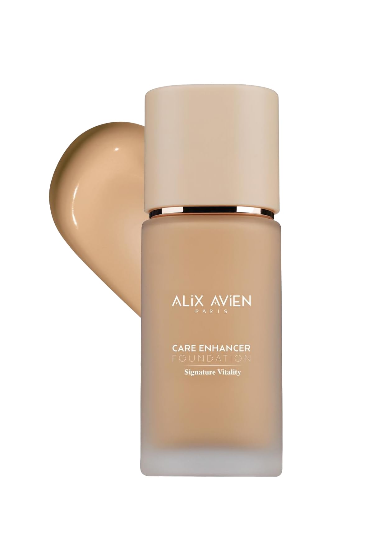 Alix Avien Kırışıklık Karşıtı Nemlendirici SPF30 Parlak Bitişli Fondöten Care Enhancer 810 Desert Sand