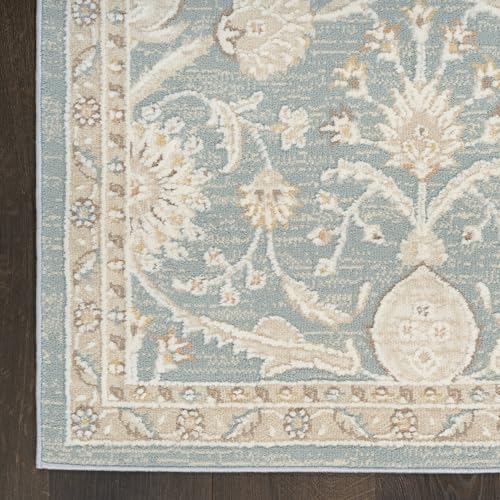 Tapete decorativo Nourison Isla azul 118x94 cm miniatura 5