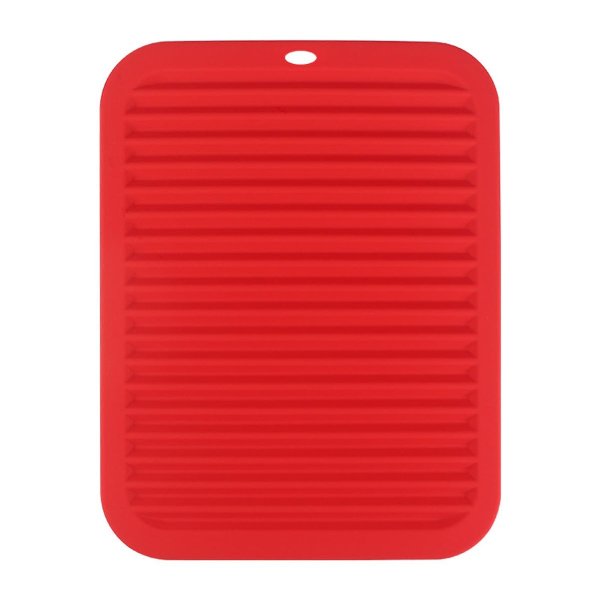 silicone trivet Table Mat, Silicone Trivet Multicolor 22x29 cm(Red)