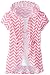 Dream Star Big Girls' Hooded Chevron Print Twofer with Necklace