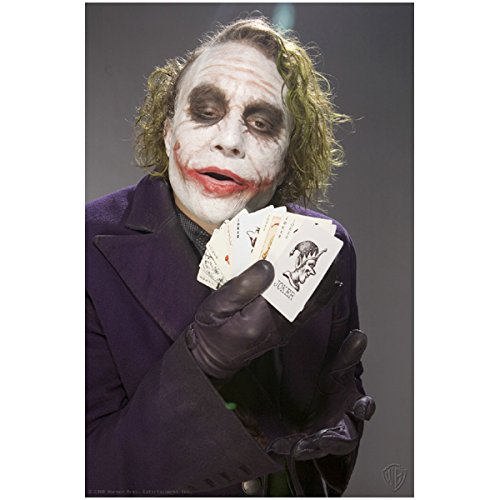Batman: The Dark Knight Heath Ledger is The Joker Holding Deck of Cards  Promo 8 x 10 Photo at Amazon's Entertainment Collectibles Store