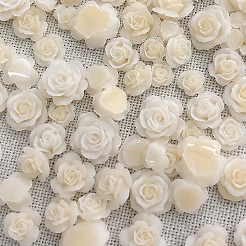 フラワーネイルチャームラインストーンアートアクセサリーディーの装飾ローズジュエリーネイルラインストーン