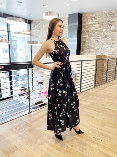 Image of KILIG Women's Summer Floral Beach Flowy Split Maxi Long Dresses