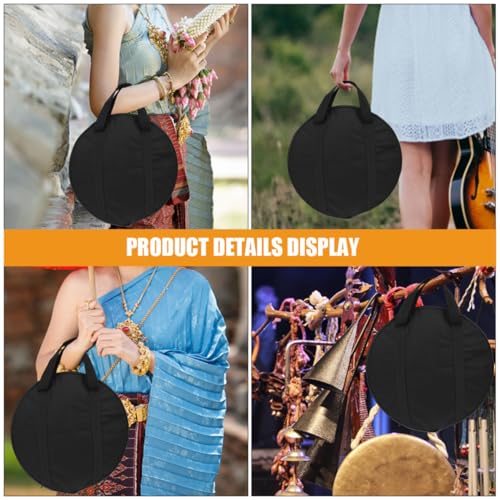Rangement pour gong 40 cm imperméable | Housse percussion sac transport