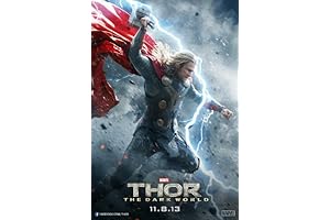 The Dark World (2013) 24X36 Movie Poster: Chris Hemsworth, Natalie Portman, Tom Hiddleston