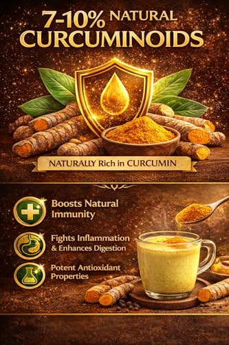 Image of Healthy Craft Lakadong Turmeric Powder (75 * 4=300gm) | 7%+ High Curcumin | Meghalaya GI Certified Haldi | Raw, Natural & Unpolished | Superfood for Golden Milk & Daily UseRich Aroma & Deep Flavor