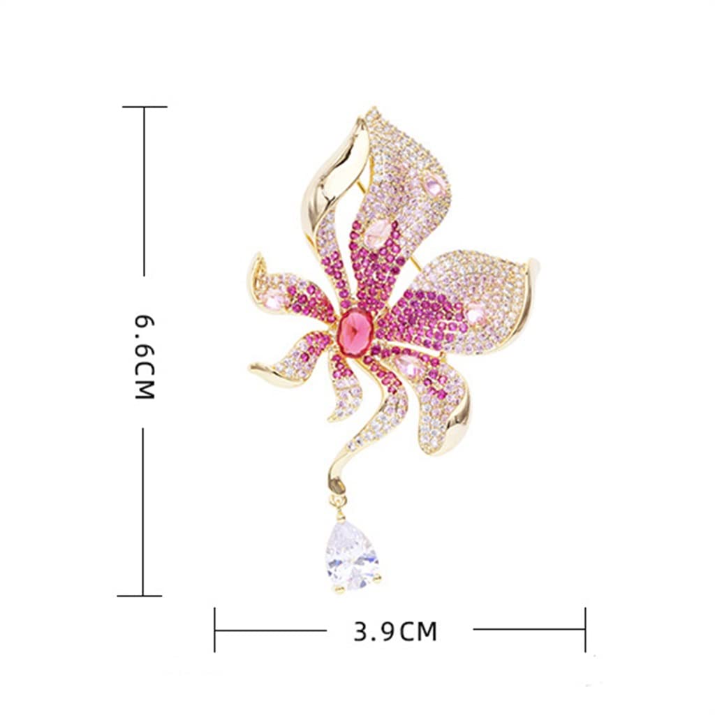 Broche de Flor Rosa Amarilla, Pin para Solapa con Insignia, alfileres y broches para Mujer, Accesorios de Ropa, Regalos, Accesorios de Ropa
