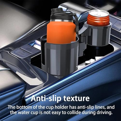 Portavasos para carro con doble tamaño y rotación 360° miniatura 2