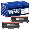 TN730 – Cartucho de tóner Balck de repuesto para TN-730 TN 730 compatible con impresora Brother MFC-L2710DW MFC-L2750DW HL-L2350DW HL-L2370DW HL-L2390DW HL-L2395DW DCP-L2550DW