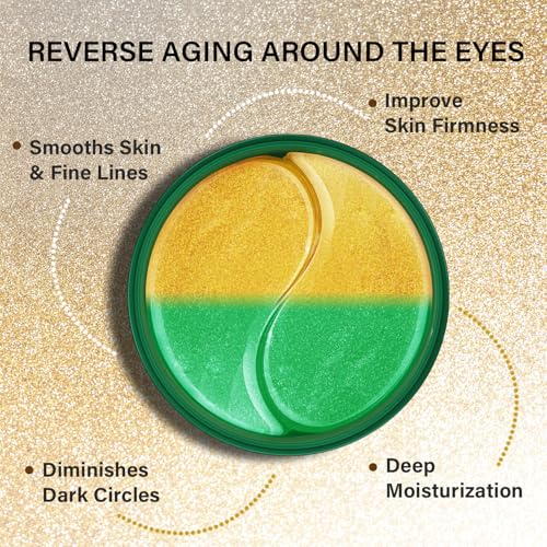 Gold Cucumber Under Eye Patches - Hydrating Treatment