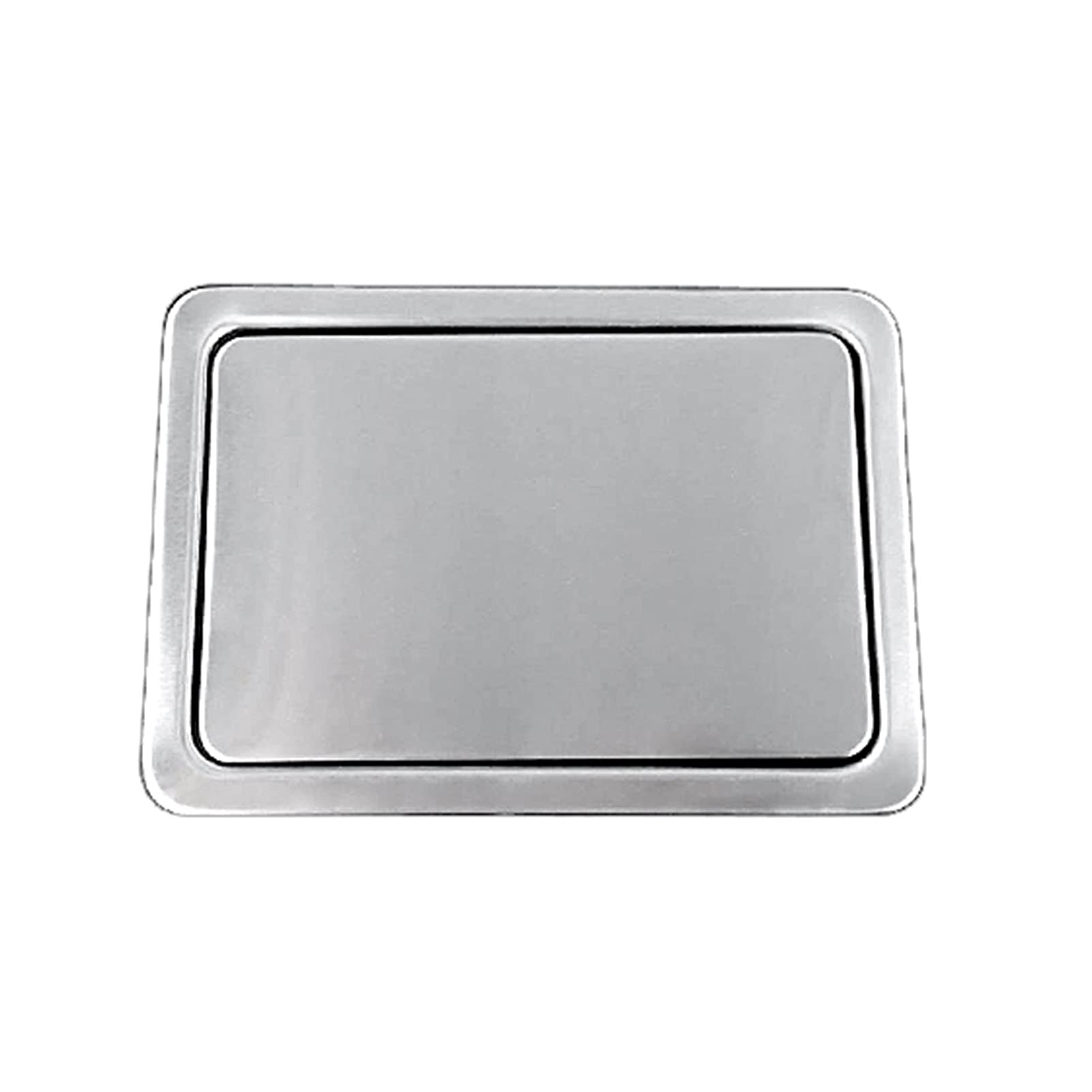 Asdchzen Built-In Trash Chute, Built-In Stainless Steel Trash Can On Countertop, Built-In Trash Can, Kitchen Built-In Balance Flip Trash Can, Toilet Trash Can Cover,C