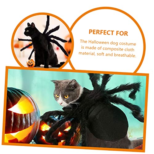 Disfraz araña para perros y gatos POPETPOP Halloween miniatura 4