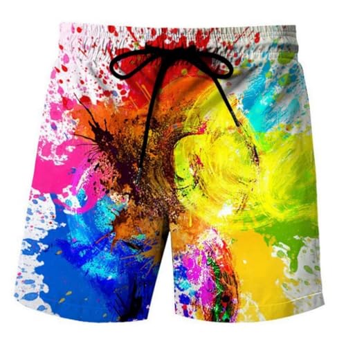 Short homme ample et léger à séchage rapide style sport coloré
