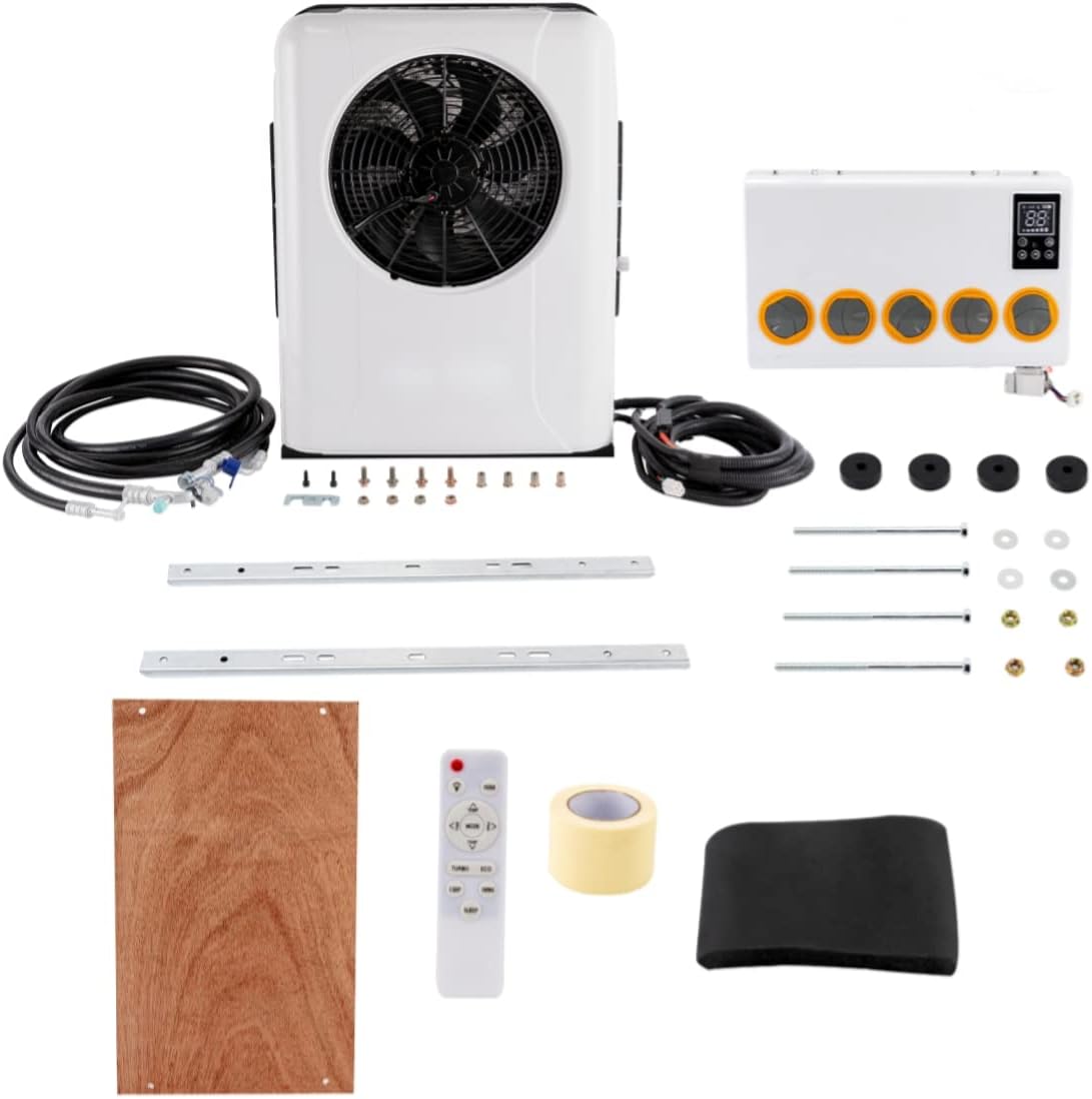 AKaSping DC 24V 950W Truck Cab Air Conditioner Universal