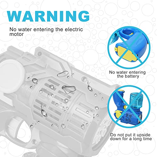 Toy Life 3 Pack Bubble Guns For Kids Bubble Machine For Kids Bubble Maker Bubbles For Toddlers With Bubble Solutions Automatic Bubble Gun Bubble Blaster Gun Bubble Toys For Summer Outdoor Activity #TOP5