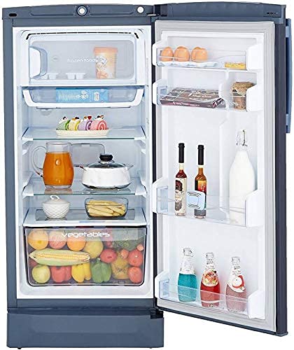 Image of Godrej 190 L 3 Star Direct-Cool Single Door Refrigerator (RD EDGEPRO 205C 33 TAF ZN BL , Zen Blue, 2022 Model)