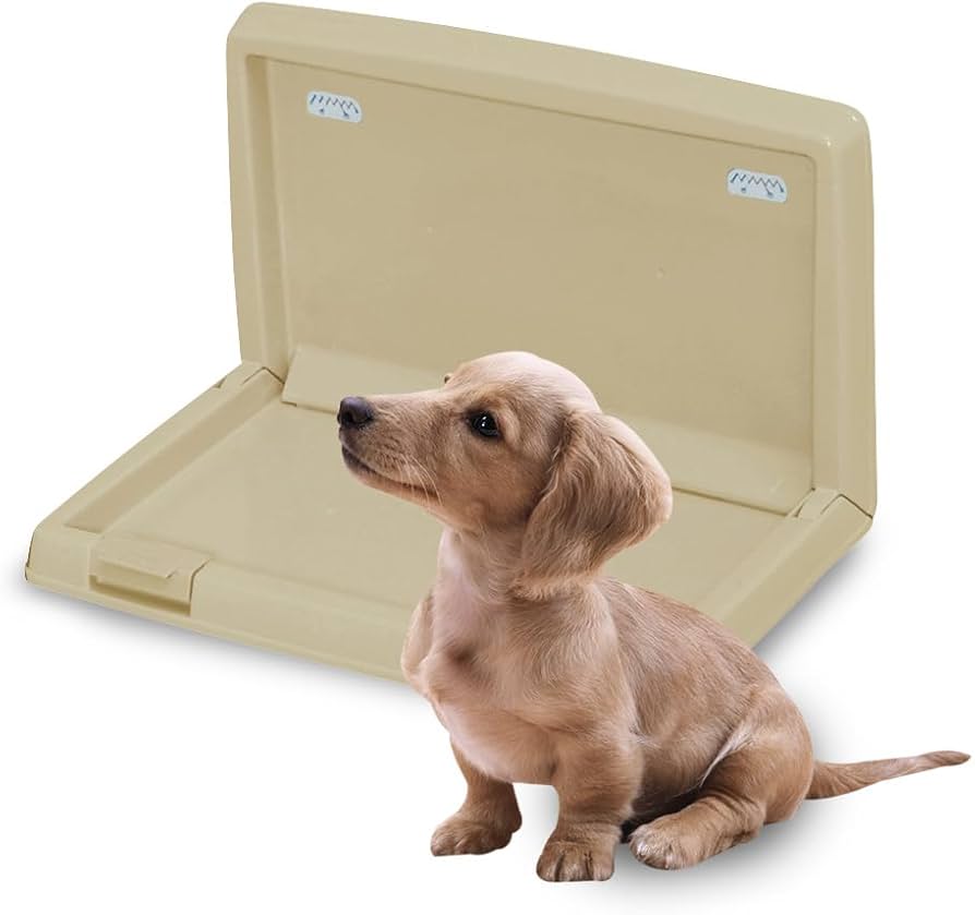 Amazon | アイリスオーヤマ 折りたたみ犬トイレ IT-500 ミルキー