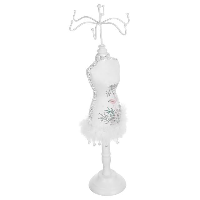 Jewelry Rack Mannequin Display Stand Large Human Shape Bracelet Holder Organizer for Accessories Storage and Product Photography Home
