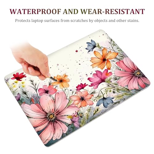 ArtSo Laptop Skin Sticker Decal,16.5 17 17.3inch Laptop Netbook PC Notebook Universal Vinyl Reusable Skin Sticker Cover Personalized Art Case Protector, Flowers Plants