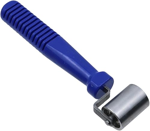 Vista 16 de LC LICTOP Rodillo de costura de acero inoxidable de 1.26 pulgadas con mango de plástico, herramienta de rodillo de costura de papel tapiz