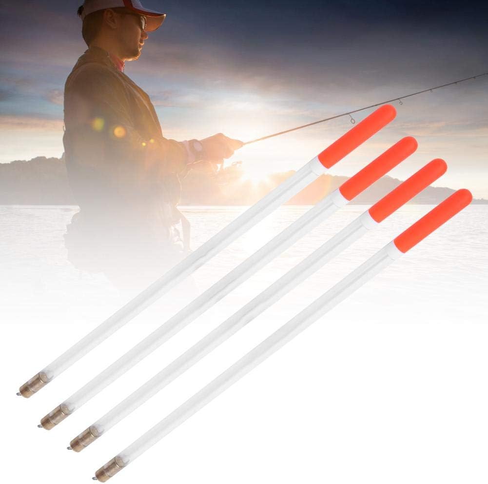 Fishing Bobber Kit, 10 pcs Plastic Fishing Floats & Bobber Assortment Stick Tube Multi-Purpose Fish Feed Baits for Sea Fishing, Rock Fishing, Ice Fishing, Stream Fishing(3.0)