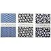 Miyamoto Komon Tenugui Towel 3 type Set(Seigaiha,Kamon,Wagasa)