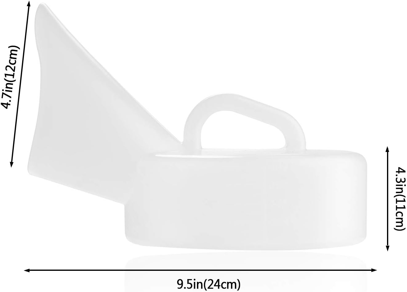 Female Urinals Plastic Urines Women's Portable Potty Hospital Bedpans Pee Bottles 800ML : Health & Household