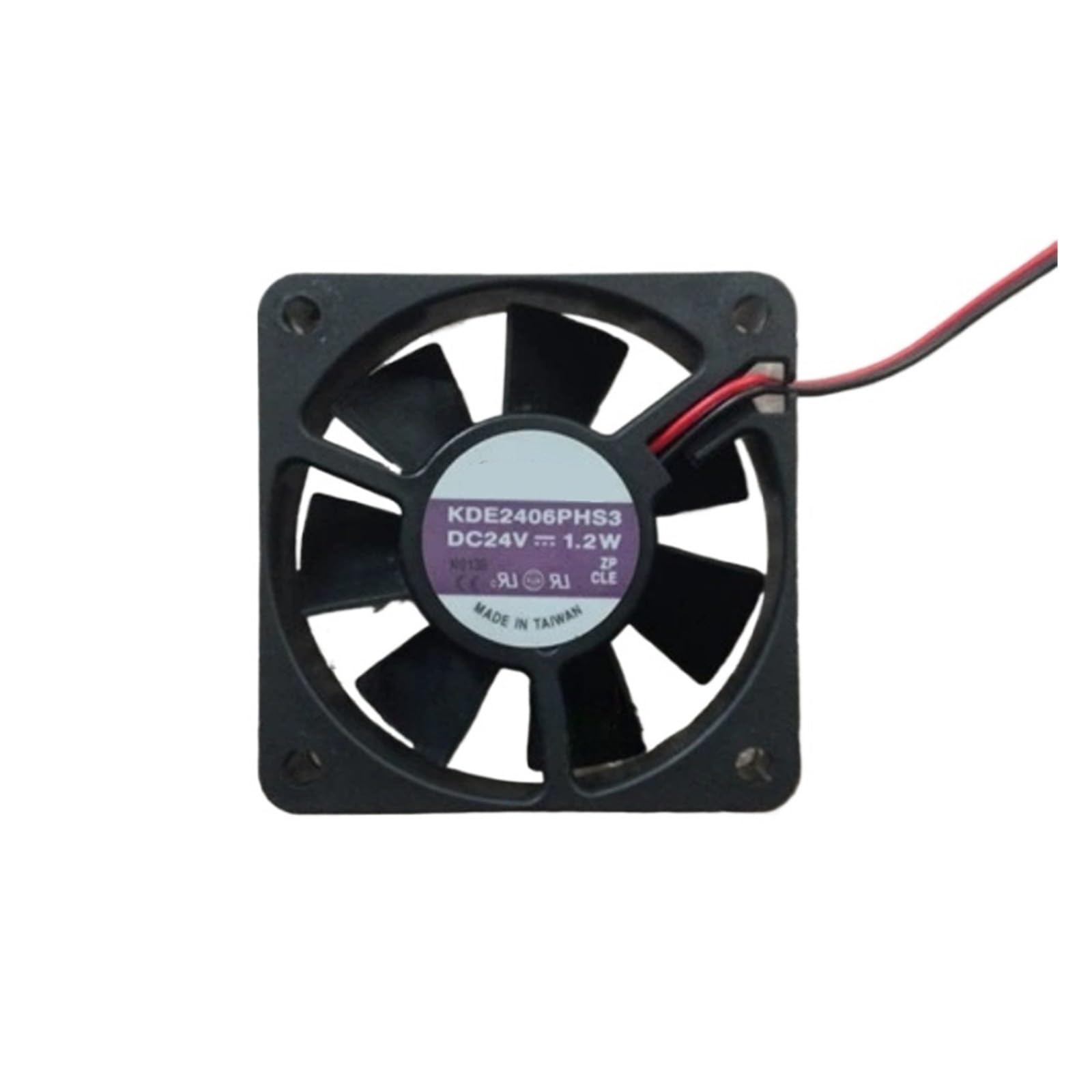 Ventilateur KDE2406PHS3 24 V contre la surchauffe de boîtier électrique 1,2 W