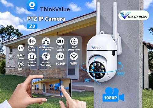 Image of 3MP WiFi Security Camera for Home | 360 PTZ | Color Night Vision | Motion Detection | Two-Way Audio | App Control | SD Card Support