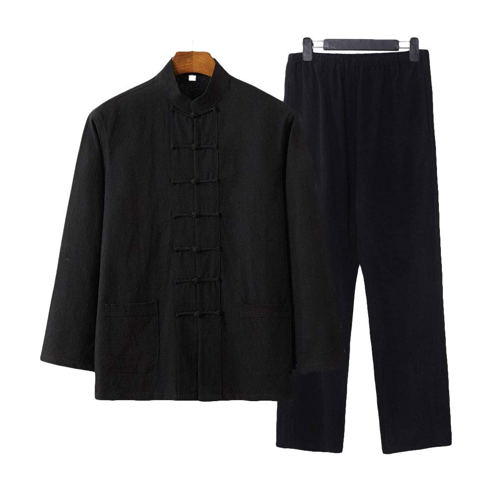 Buy Chinese Martial Arts Suit Kung Fu Uniforms Long Sleeve Shirt and