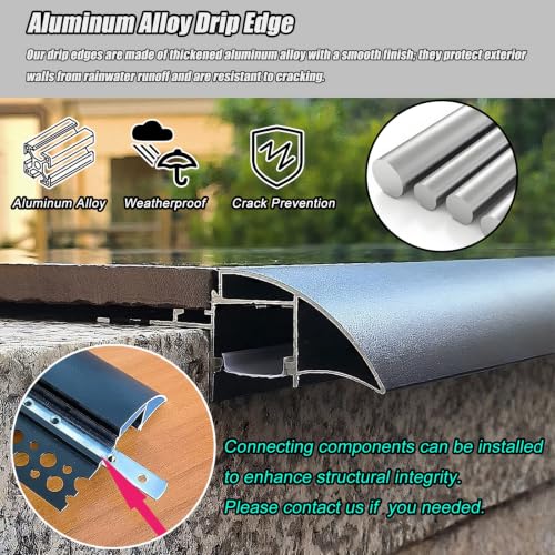 Protector puertas 210cm canal luz contra filtraciones 4