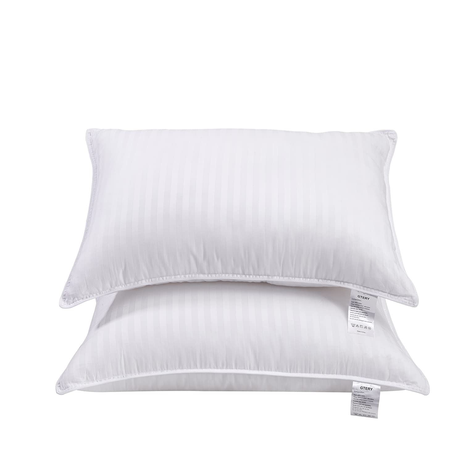 Hotel Collection Bed Pillows Queen Size for Sleeping 2 Pack