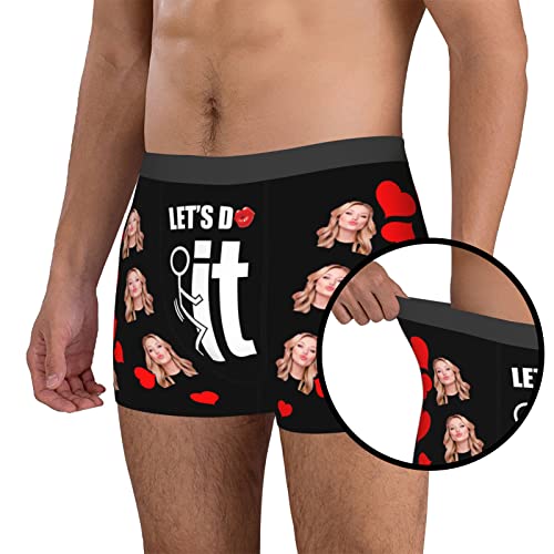 Custom Boxers Custom Boxers with Face Custom Boxer Briefs Birthday, Valentine's Day Gifts for Husband, Boyfriend3