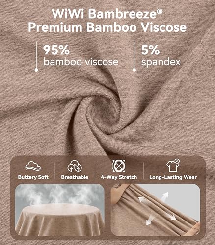 Image of WiWi Viscose from Bamboo Pajamas Set for Women Super Soft Short Sleeve Cooling Summer Plus Size Pjs Sets Sleepwear S-4X