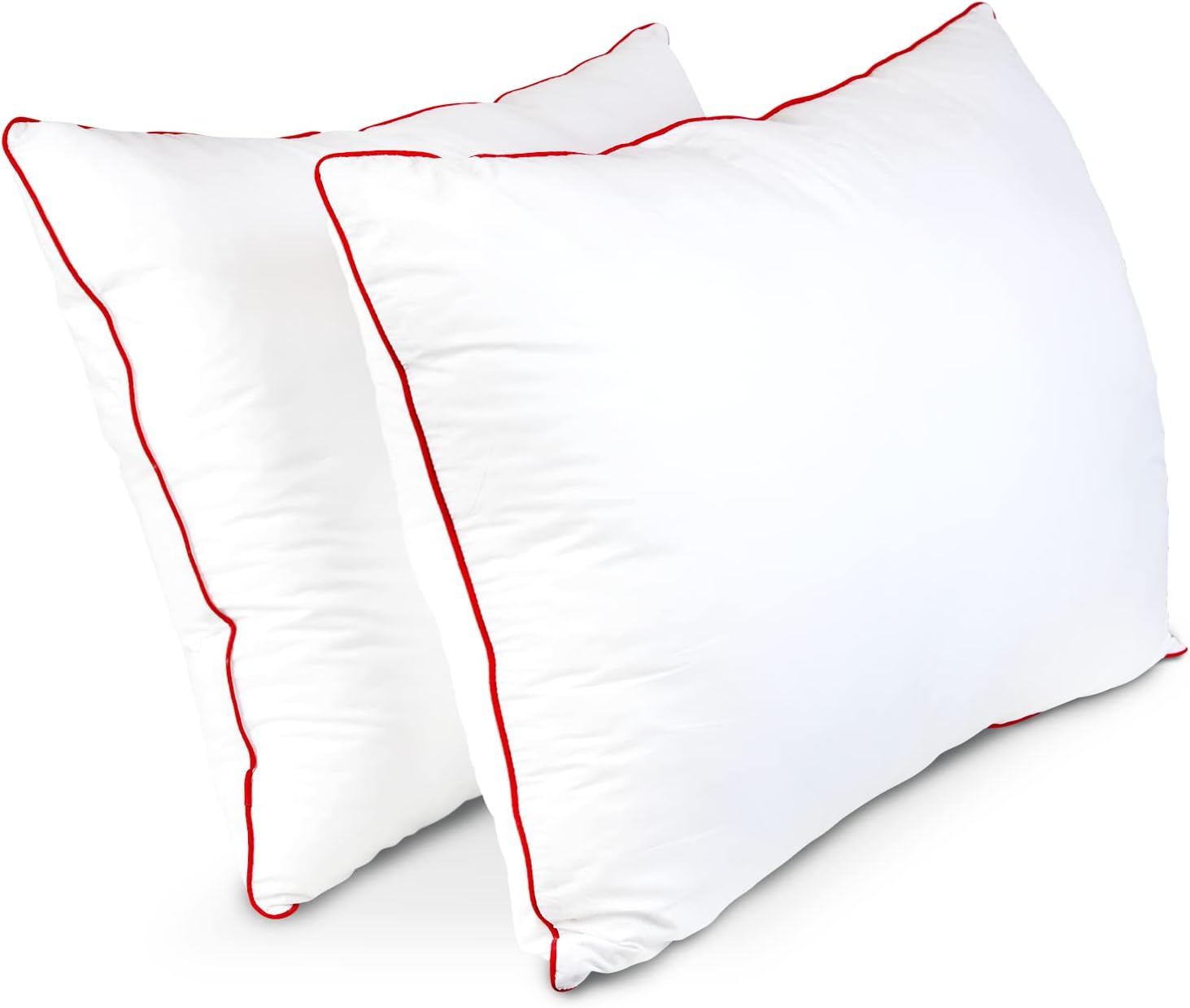 Empyrean Bedding Bed Pillows for Sleeping - Premium Pillows King Size Set of 2 - Perfect for Stomach, Side and Back Sleepers - 20 x 36 inches,White
