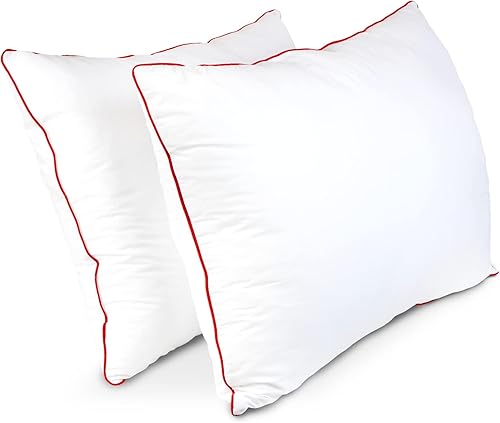 Miniatura 2 de Empyrean Bedding Almohadas de cama para dormir, juego de 2 almohadas prémium tamaño King, perfectas para personas que duermen boca abajo, de lado y