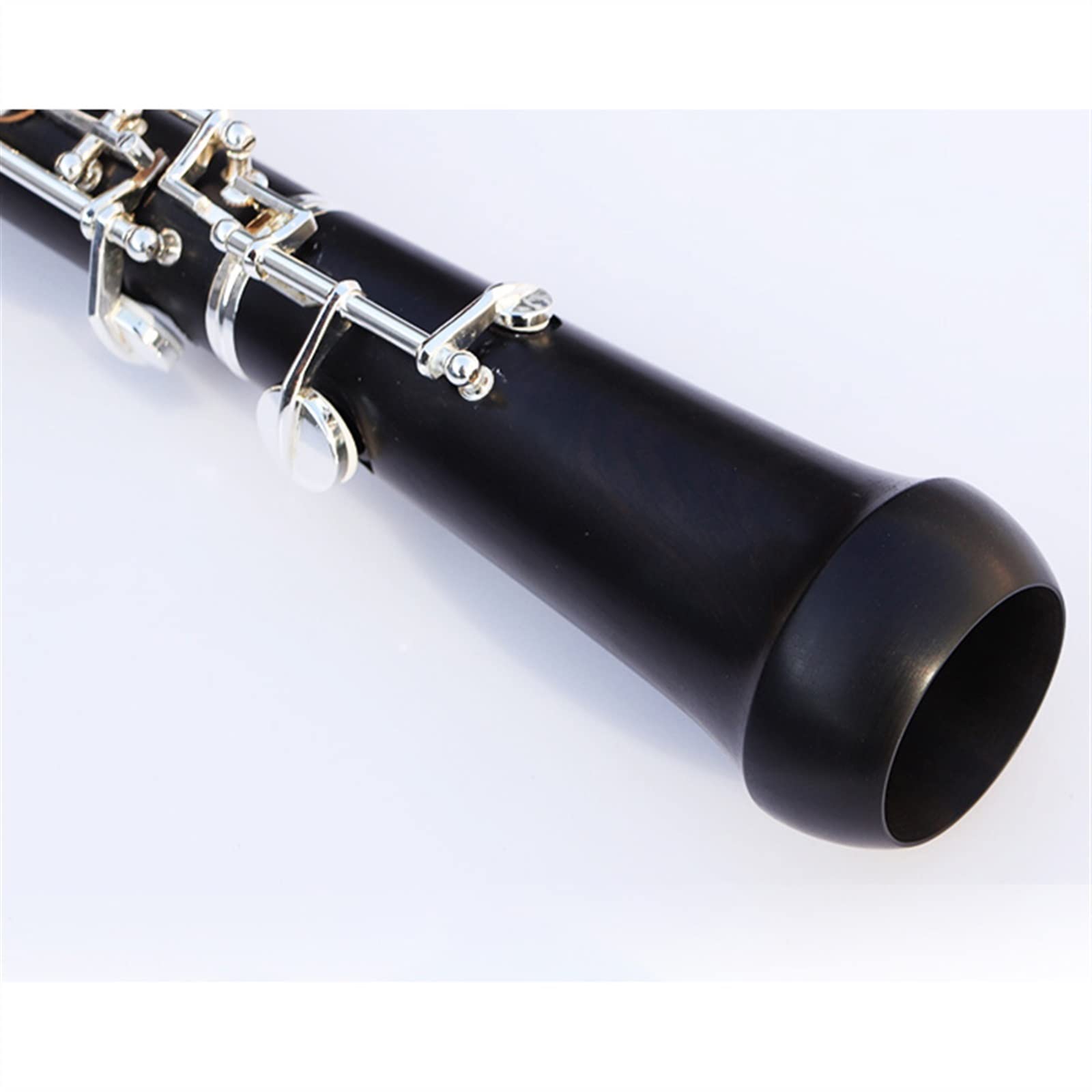 Oboe Oboe Semiautomatico con Corpo in Ebano per Oboe con Chiave in Do Argentato con Astuccio Speciale per Strumenti Musicali