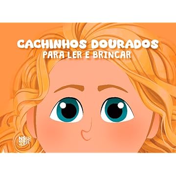 Capa do livro Cachinhos Dourados - para ler e brincar