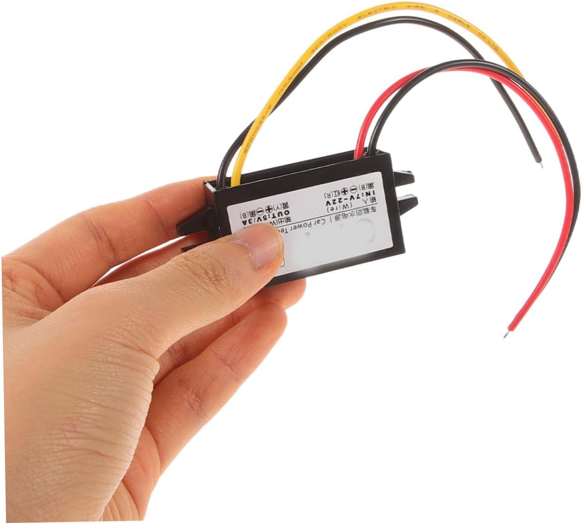 Hemobllo 3pcs Voltage Regulator Rectifier Car Converter Dc to Dc Module Stabilizer for Vehicle Power Supply
