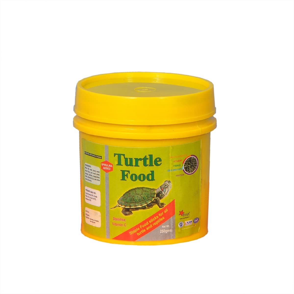 STAR FARMS Turtle Food 250Grams / Stable Food Sticks for All Turtle & Reptiles/SPIRULINA Added/Stabilize Vitamin C/Trace Elements Vitamins Fibers Oils and Fats Protein… (B0BKLV8YBQ) Amazon Price History, Amazon Price Tracker