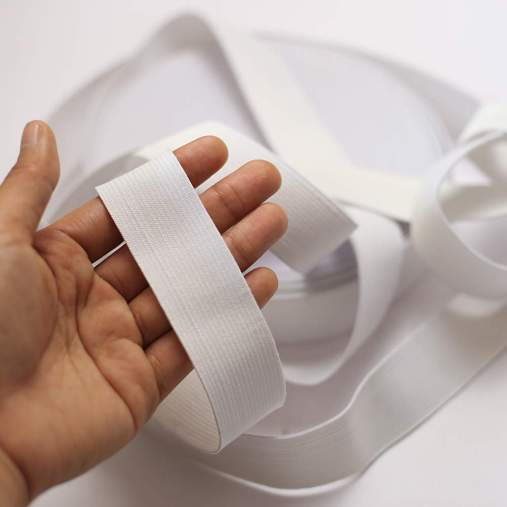 DAHI gumowa taśma elastyczna 3cm/20meter Weiss