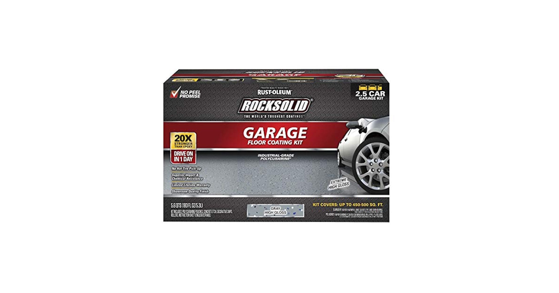 KEN自然薯～2kg～ Rust-Oleum 293513 Rocksolid Polycuramine Garage Oil Floor