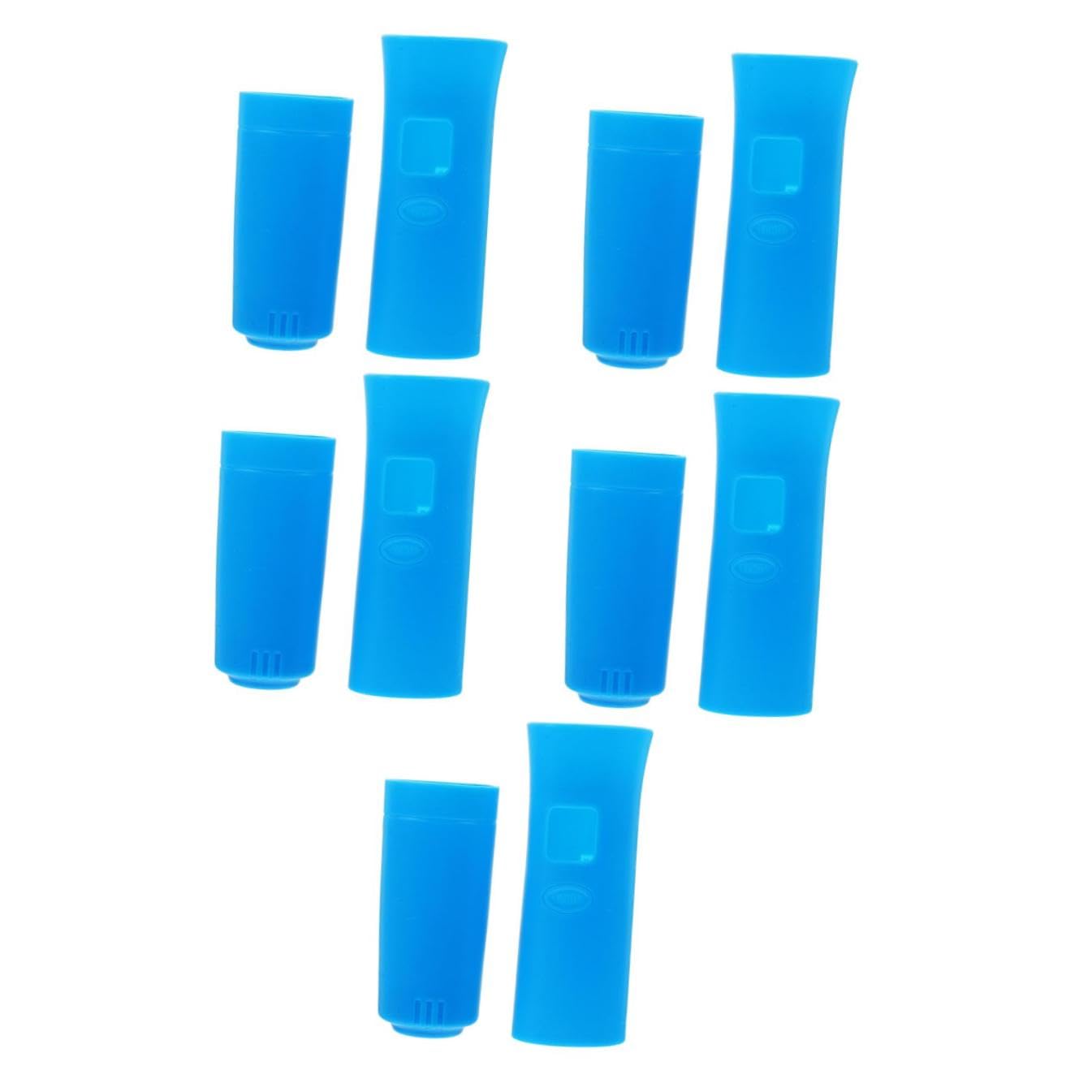 Alasum 5sets Cover Protettiva Silicone Per Microfono Manicotto Antiscivolo Per Microfono Accessorio Per Bar Palchi e Ktv
